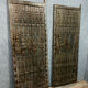 Central Africa around 1900 2 very large doors entirely carved iguanas,