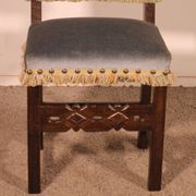 12 chaises espagnoles en hêtre