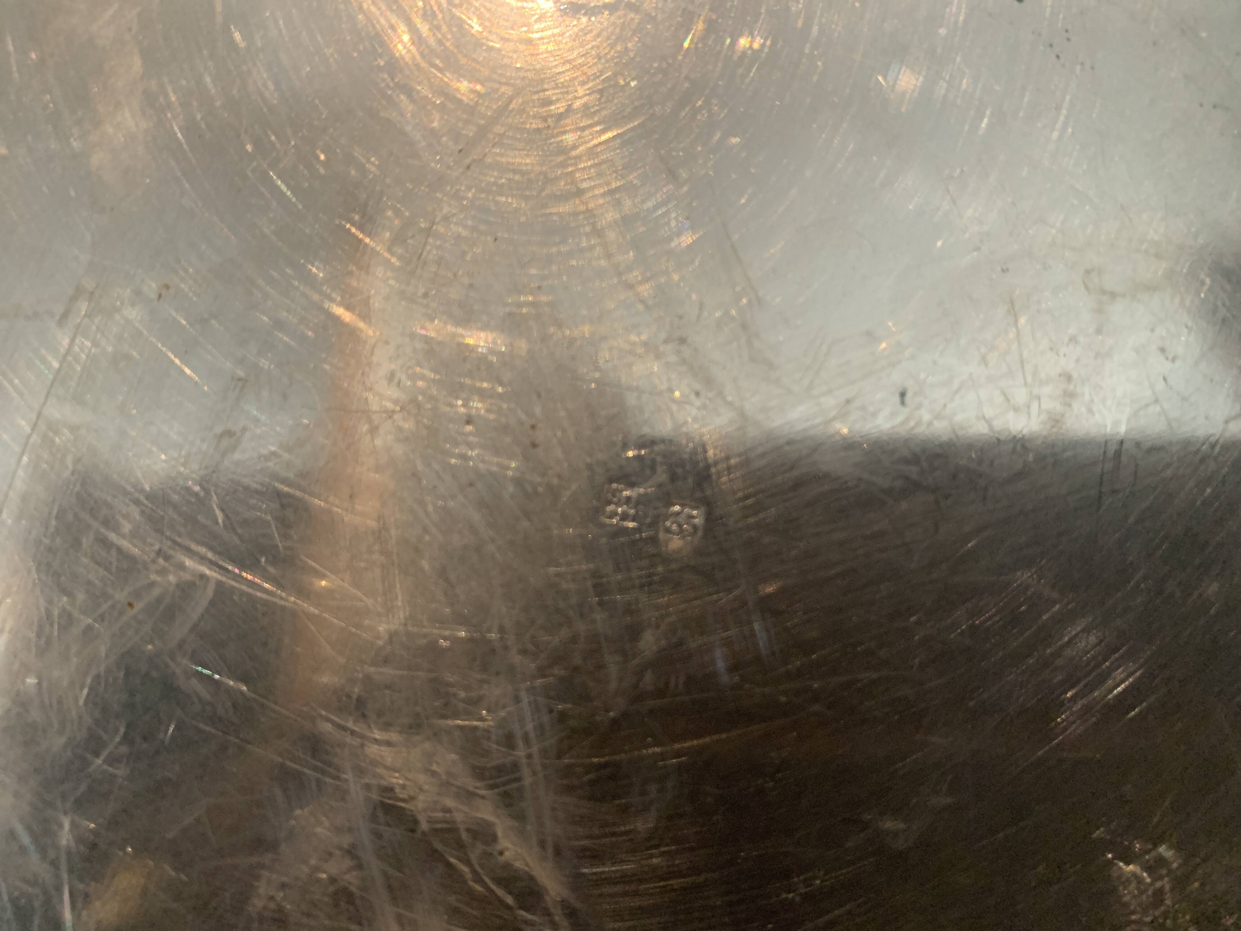 Covered broth and two small silver-plated dishes, 20th century