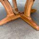 Table basse vintage en pin danois de Burchardt Nielsen, années 1970