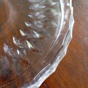 Dessous de bouteille en cristal Val Saint Lambert