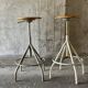 Pair of BAO workshop stools, 1950s