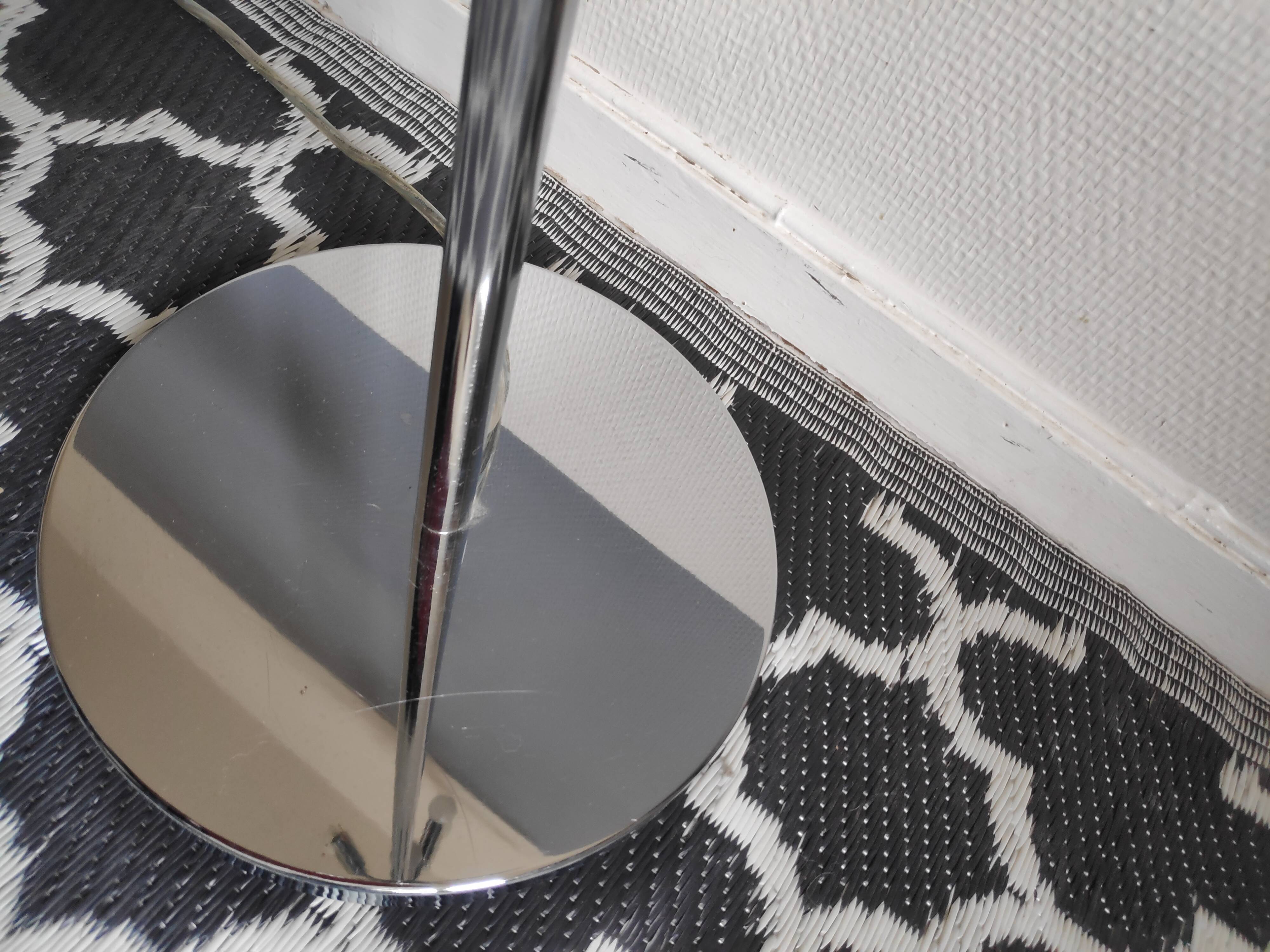 Sputnik lamp 18 chrome metal lights, foot switch