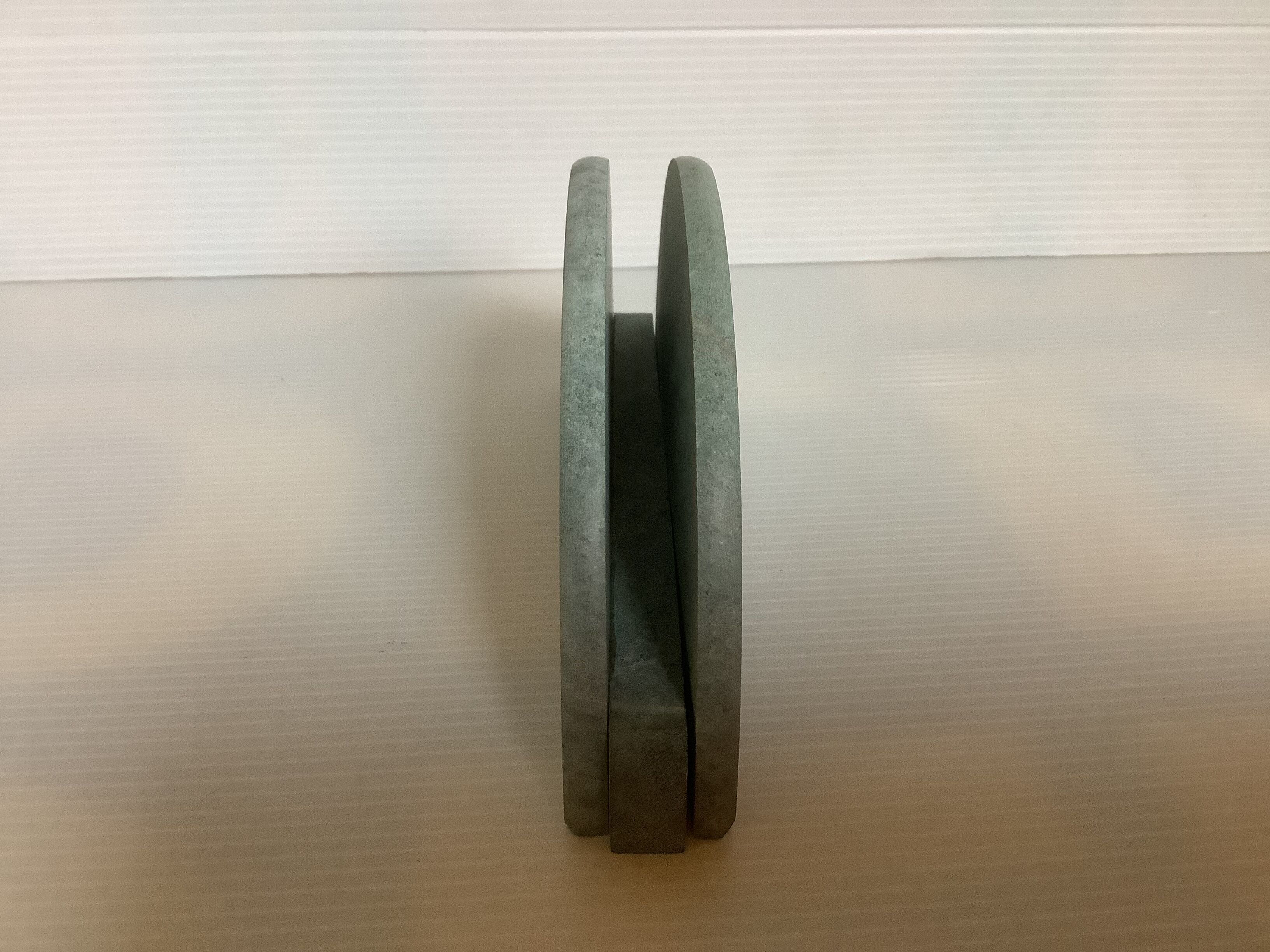 Letter holder mail rack green marble