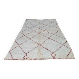 Tapis berbère Mrirt en laine fait main 250 X 150 CM