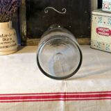 A rare large vintage Norman cider carafe, hand-blown