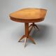 Large 50s design table, Italian made, 200 cm