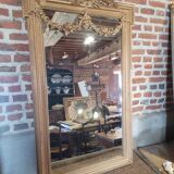 Miroir doré style Louis XVI 89x151cm