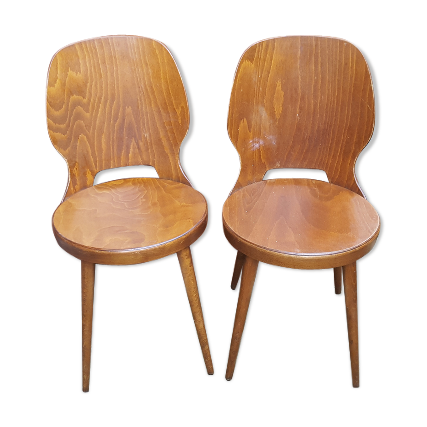 Pair of Baumann 60s style chairs