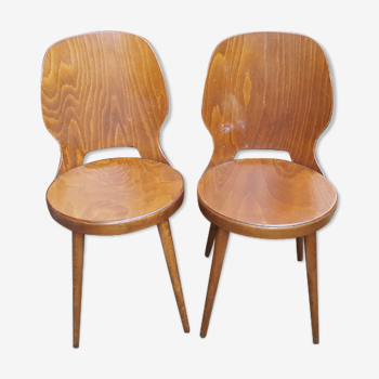 Pair of Baumann 60s style chairs