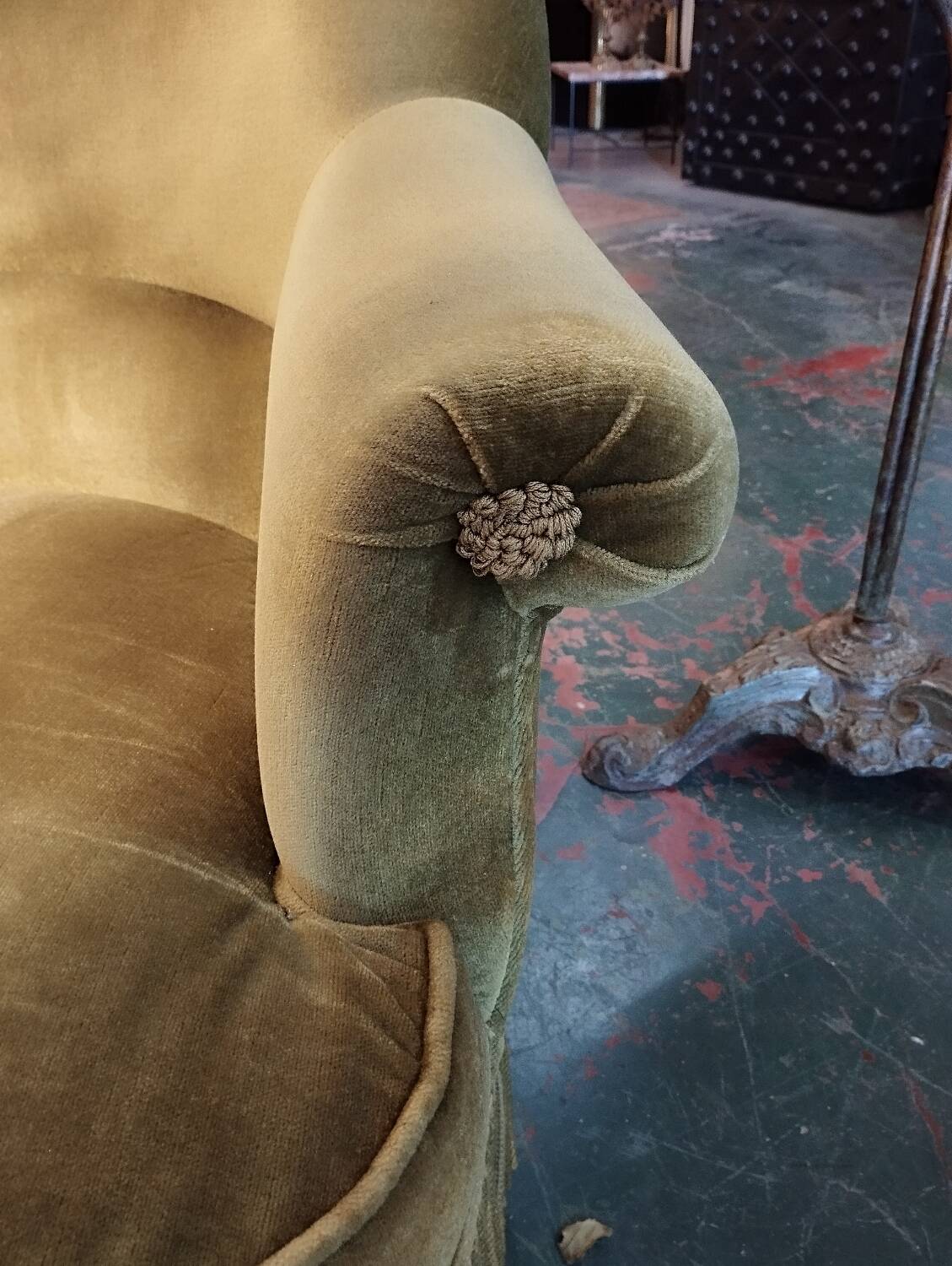 Fauteuil crapaud