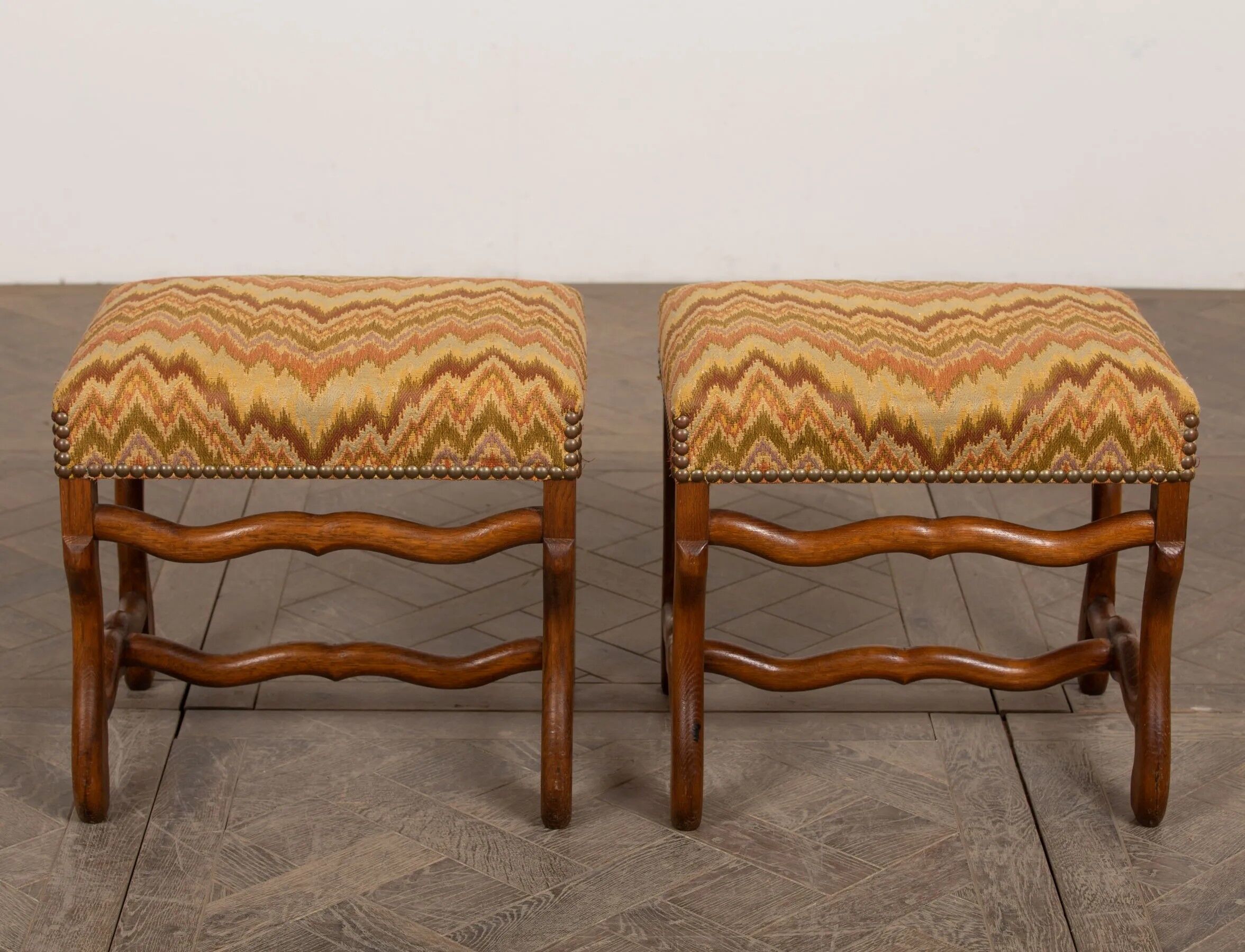 Pair of Louis XIII stools