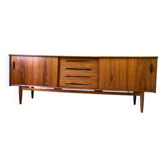 Vintage sideboard, in Brazilian rosewood, designed by Nils Jonsson and made in Sweden
