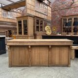 Early 20th century counter in solid oak