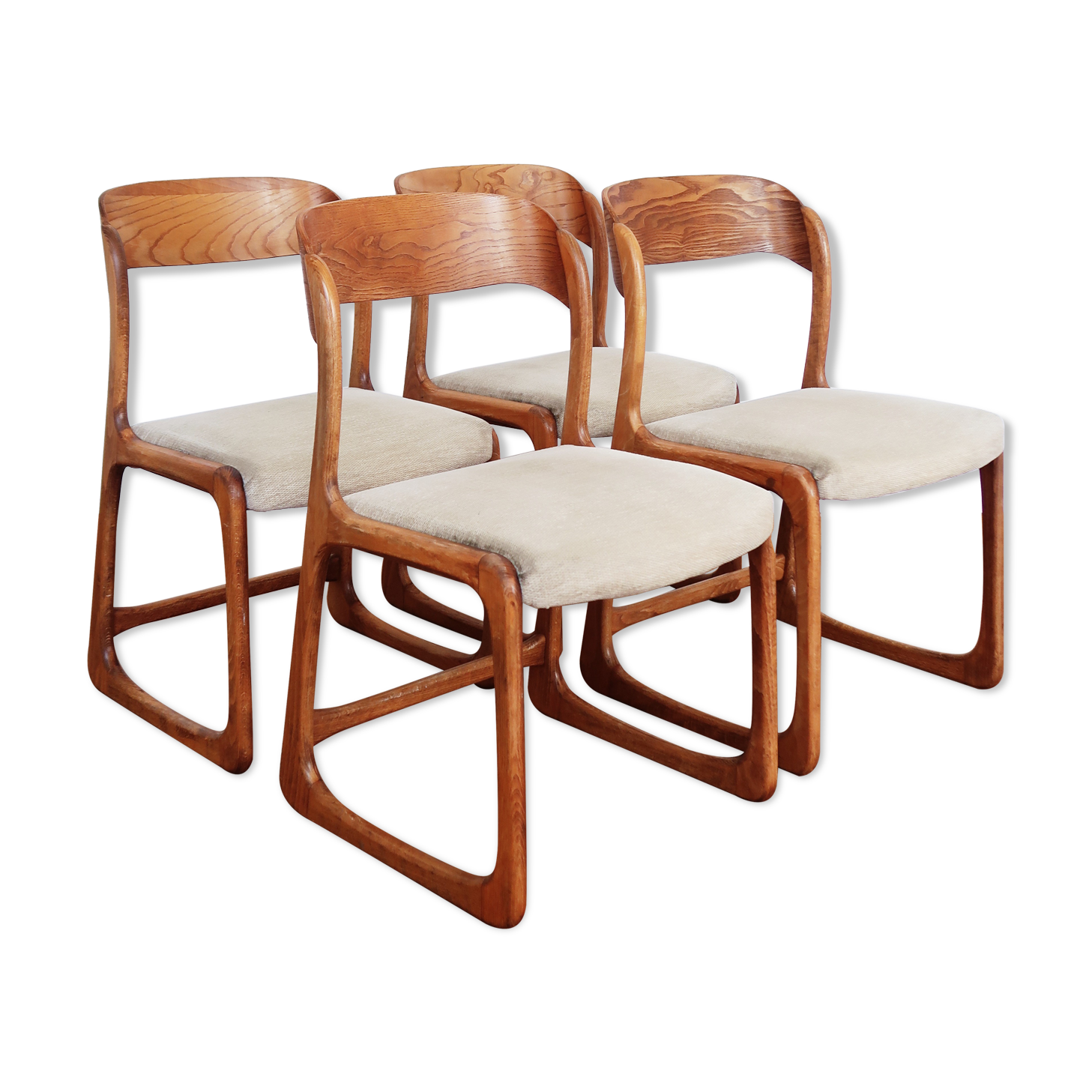 4 chairs "Sled" Baumann