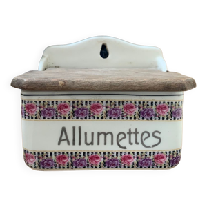 Porte allumettes vintage