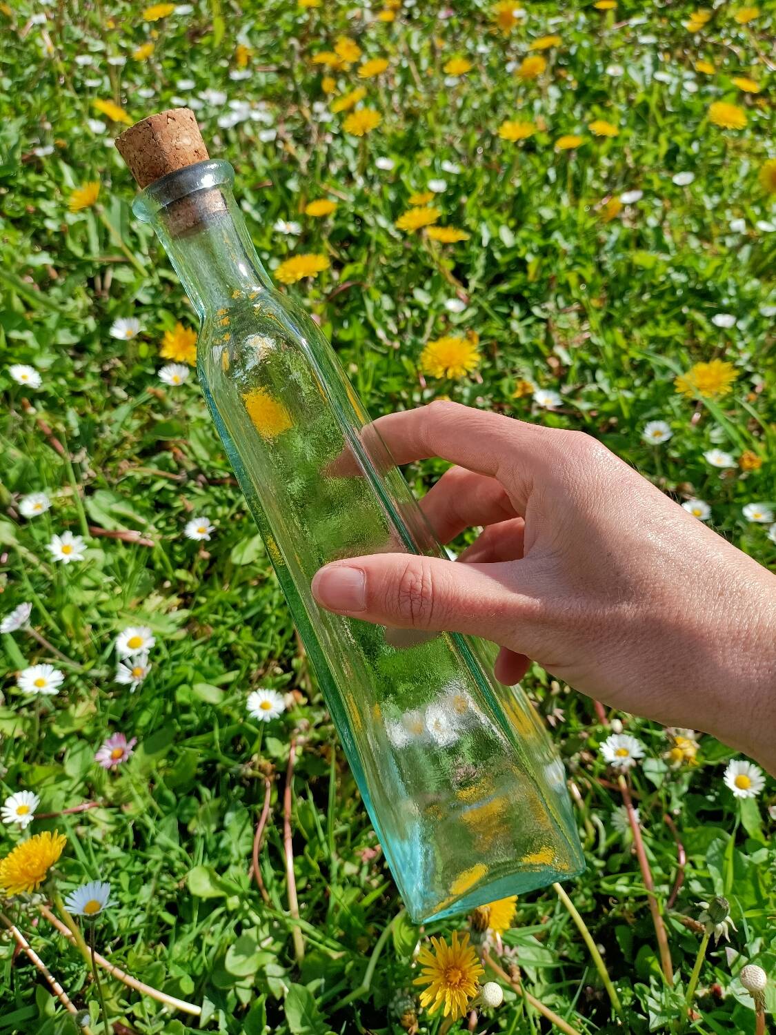 Glass carafe - Vintage -