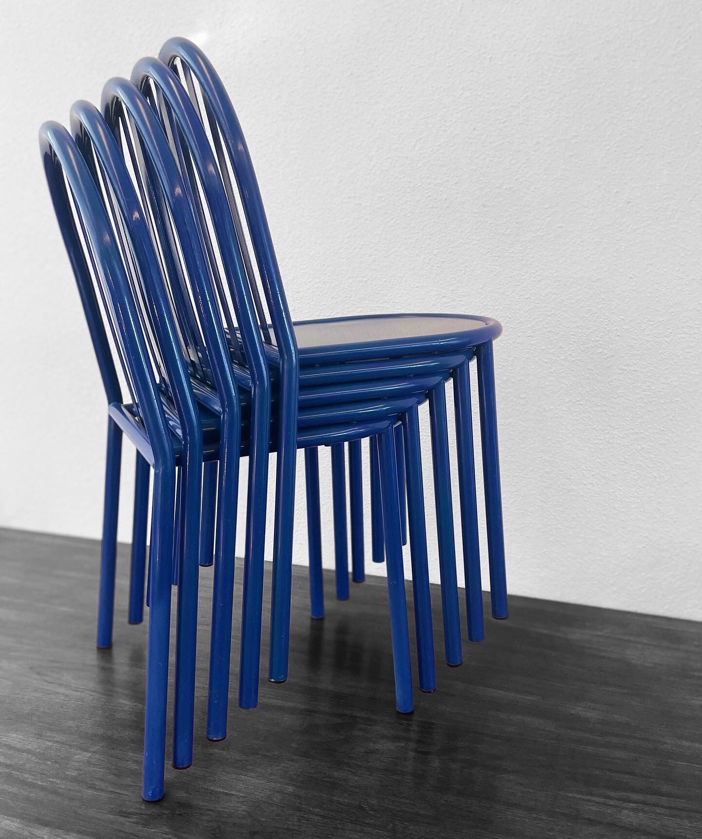 Four Robert Mallet Stevens chairs, 1980
