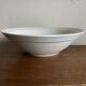Ironstone salad bowl centrepiece Choisy 1900 white