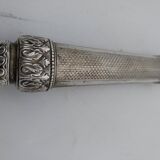Silver and silver-filled pie server. 19th century.