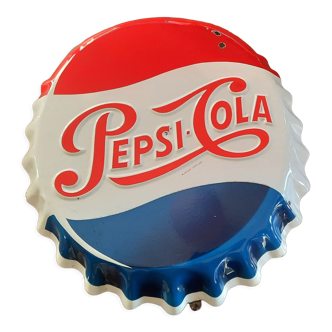 Old enamelled plate "Pepsi-Cola" 1950