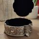 Beautiful silver metal jewelry box
