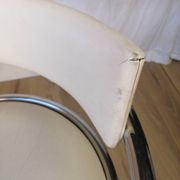 Pair of vintage canteliver armchairs from Zug, Victoria, Switzerland.