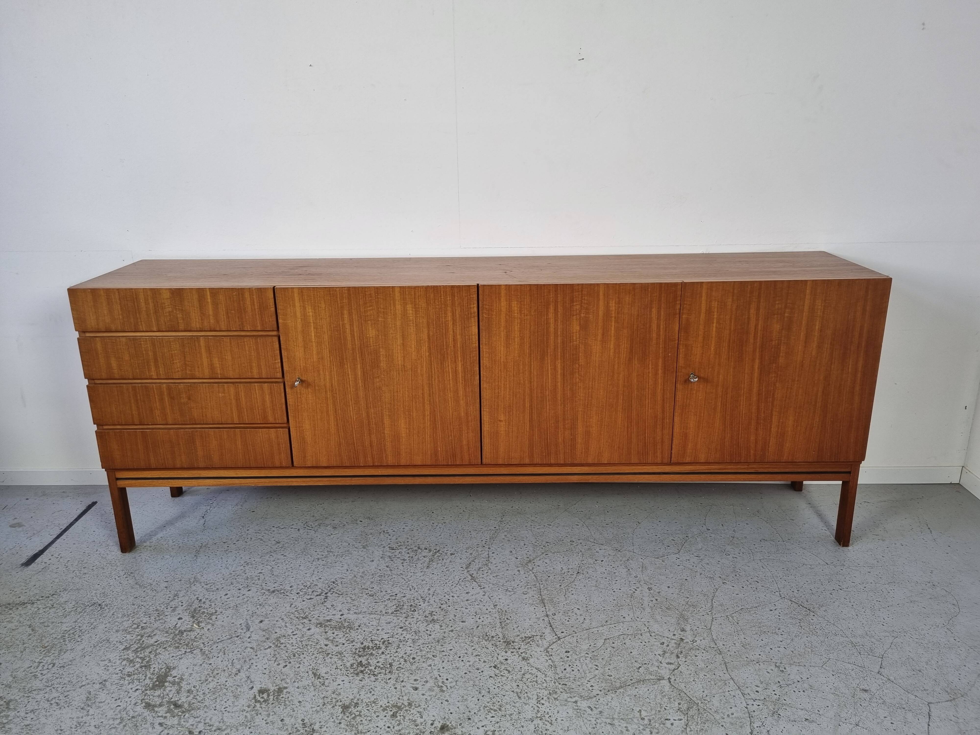 Scandinavian teak sideboard, 60s
