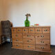 Apothecary drawer cabinet