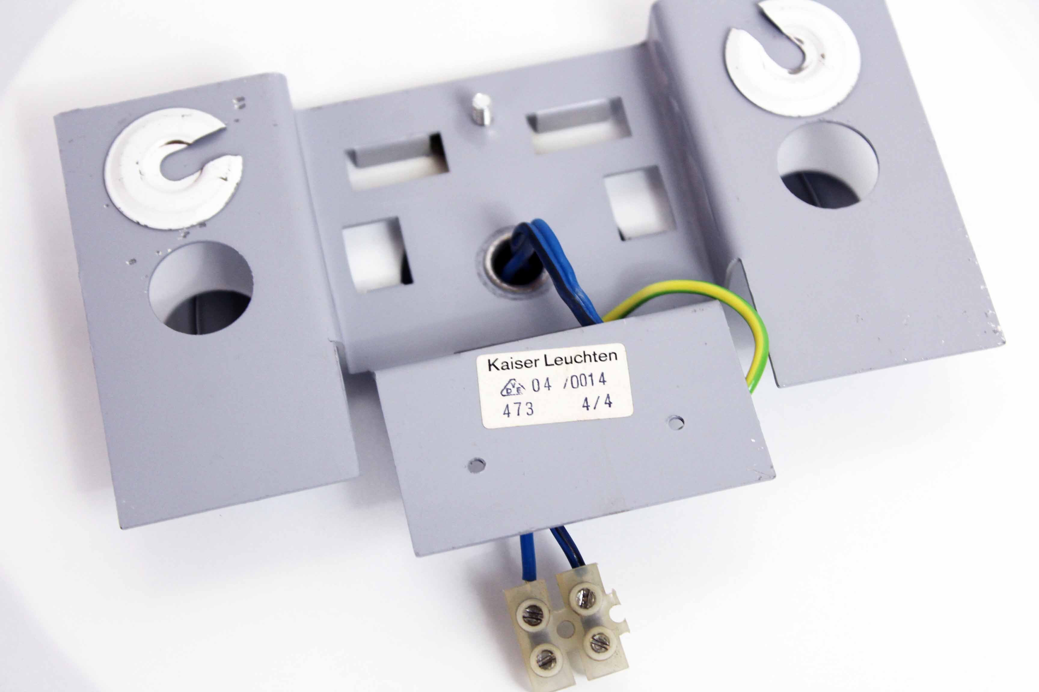 Kaiser Leuchten sconce by Klaus Hempel