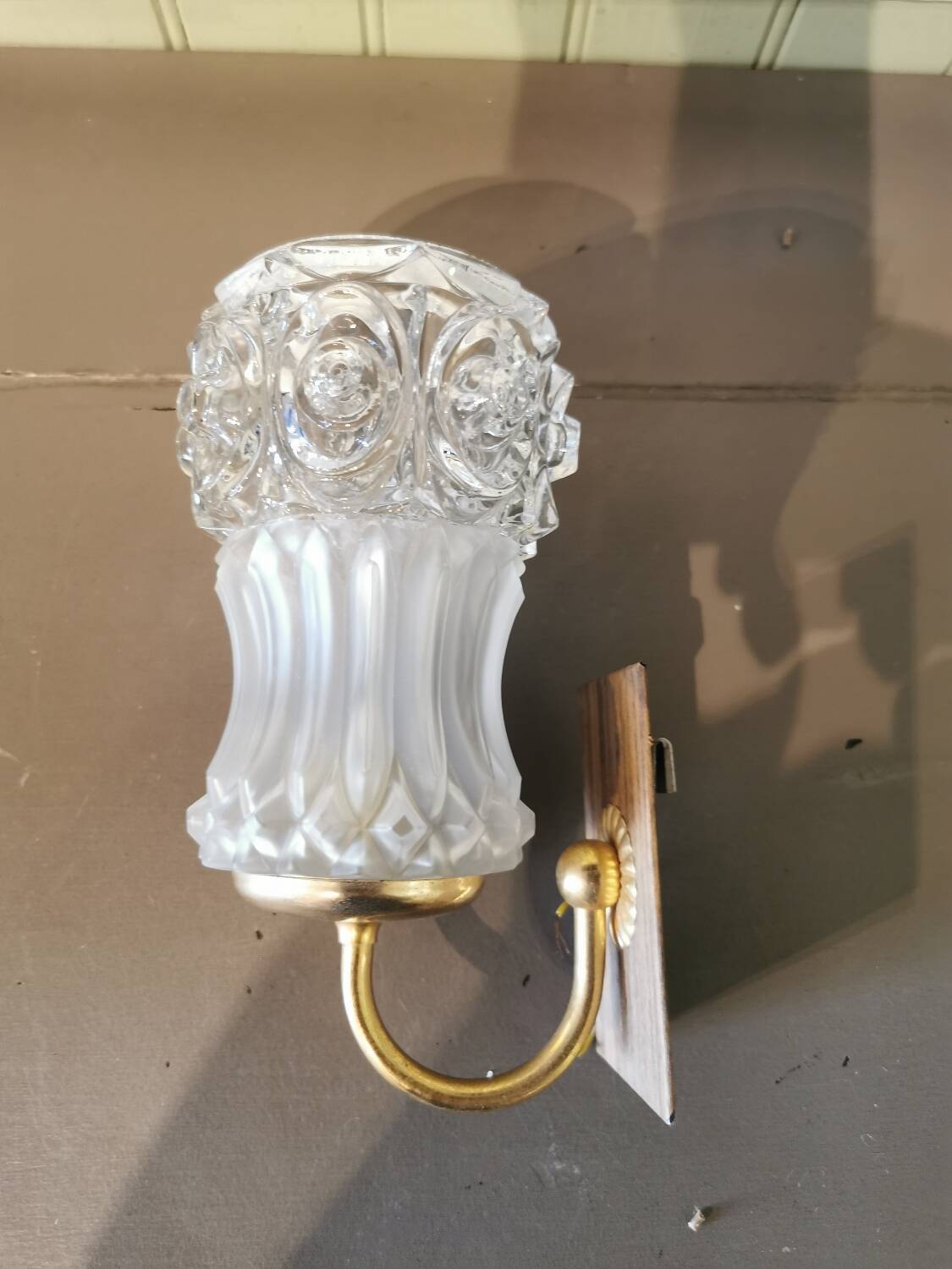 Pair of vintage 60s wall lights