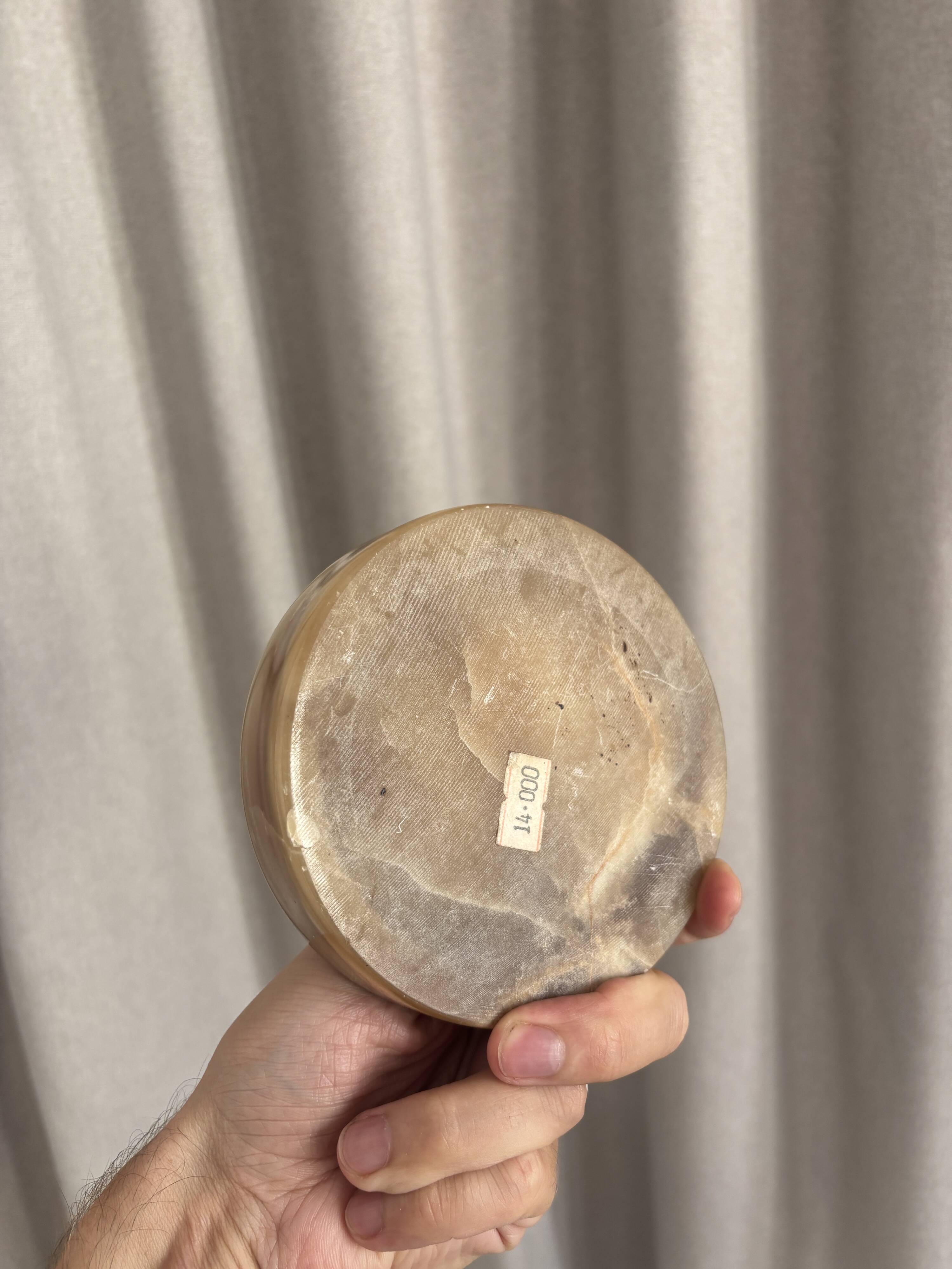 Vintage onyx catchall / ashtray