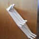 Accordion coat holder