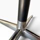 Charles Pollock Knoll Office Chair Black Fabric - Without Armrests