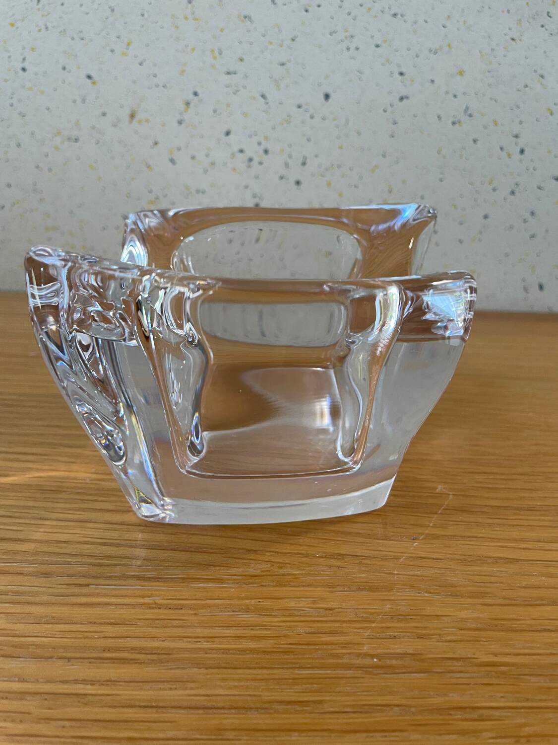 Cendrier ou vide-poche en Cristal de Bayel