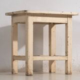 Antique table in solid white pine (circa 1920)