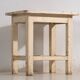 Antique table in solid white pine (circa 1920)