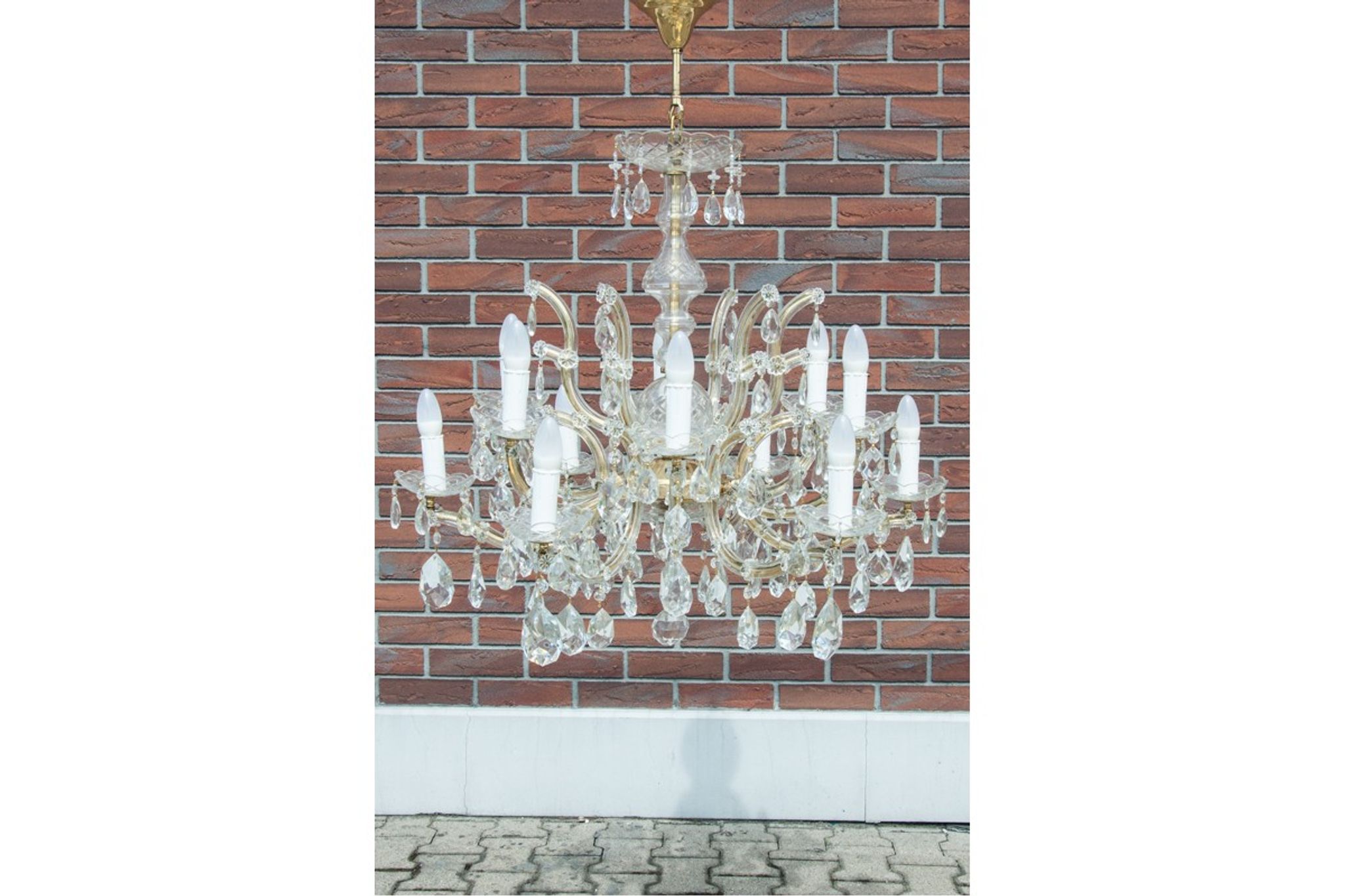 Crystal chandelier, France, first half of the 20th century