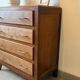 Commode vintage chene foncé