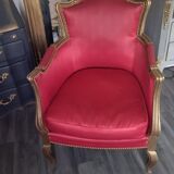 Armchair type shepherdess style Louis XV