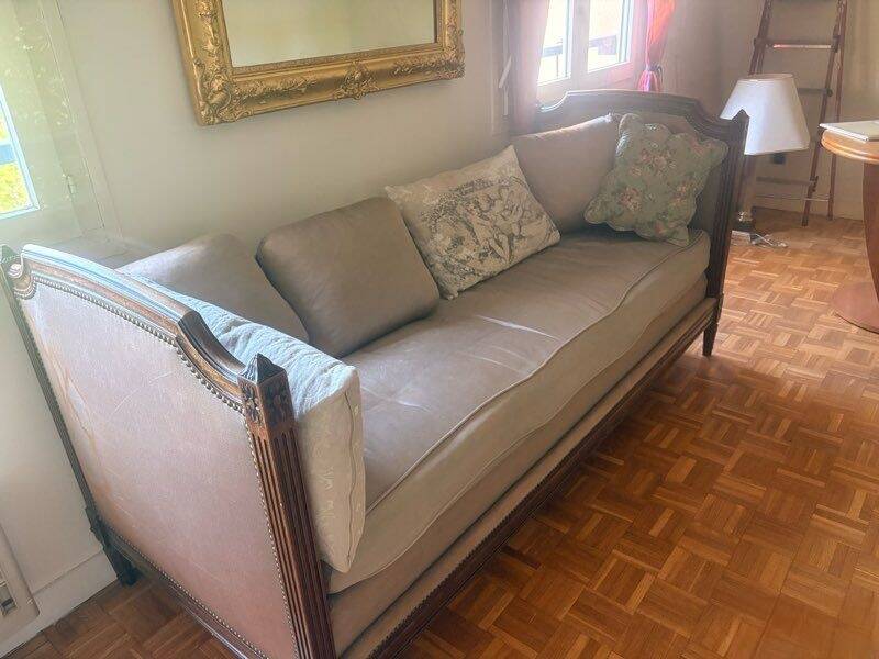 Louis XVI-Directoire style sofa - solid wood