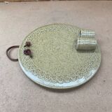 Beige Ceramic Pendant Light Vintage Hanging Decoration #B622