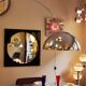 Italian design mirror XL vintage 80s