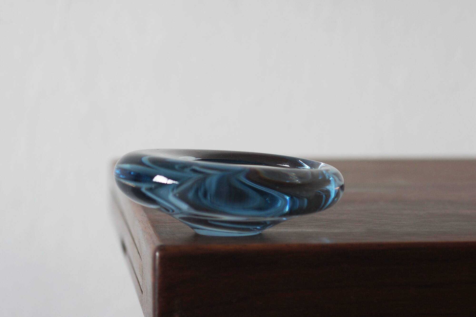 Glass Bowl design Per Lütken for Holmegaard, 1950s