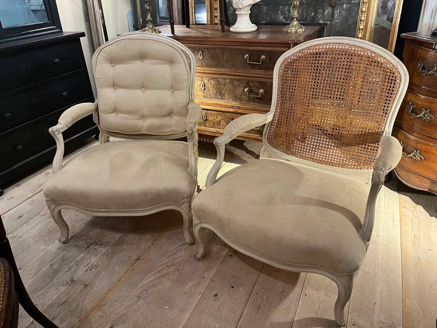 Pair of armchairs