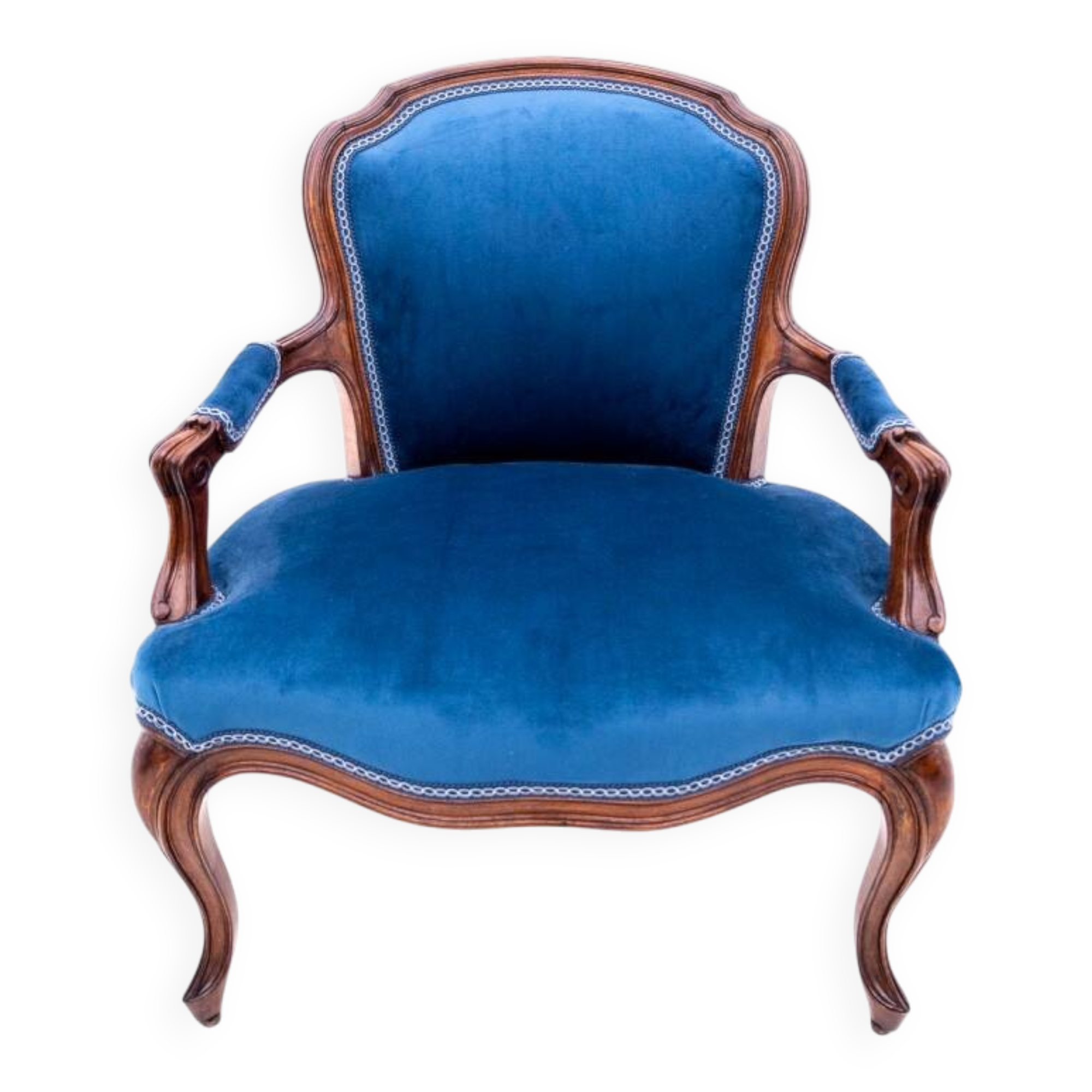 Louis XVI style armchair, France, ca. 1920 after renovation