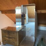 Art Deco mirrored chest of drawers