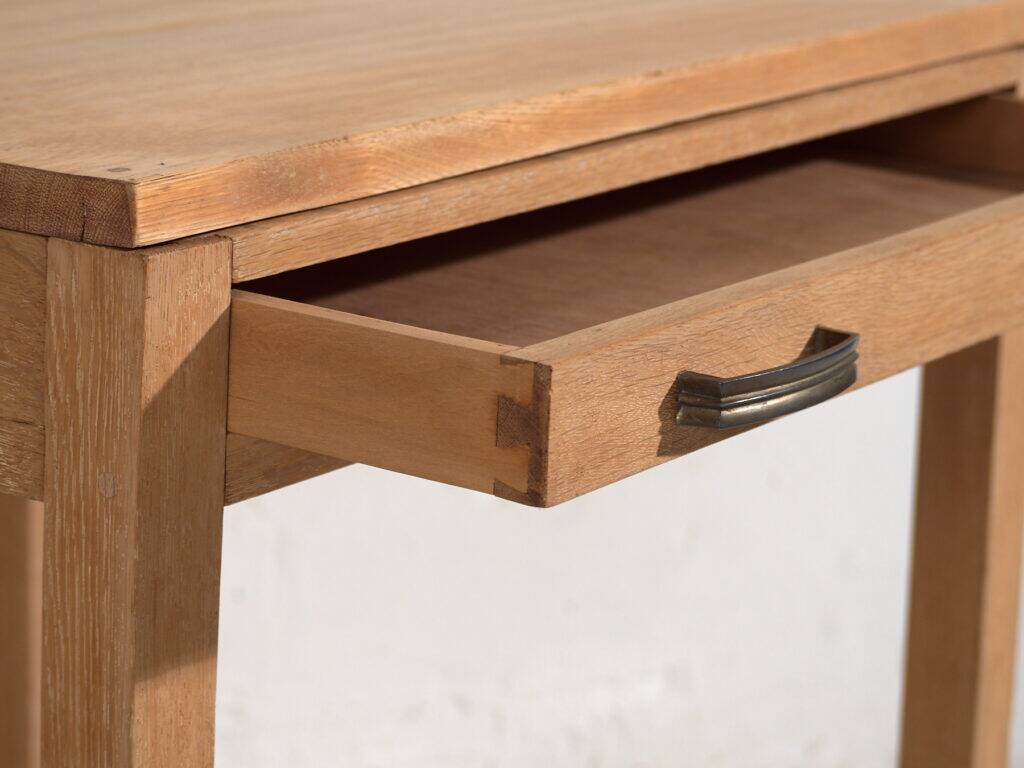 Japanese antique side table with drawer – Showa period (c.1926-1970) #79