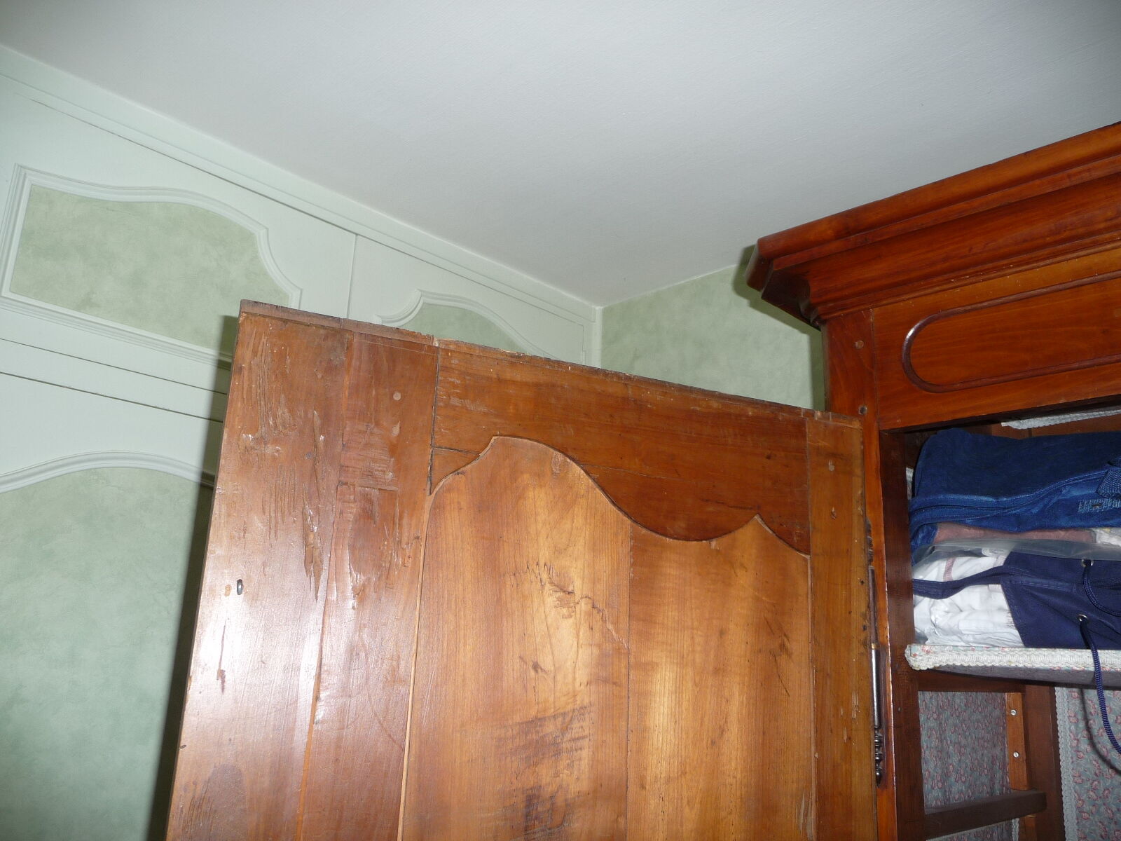 Louis XV cherry cabinet