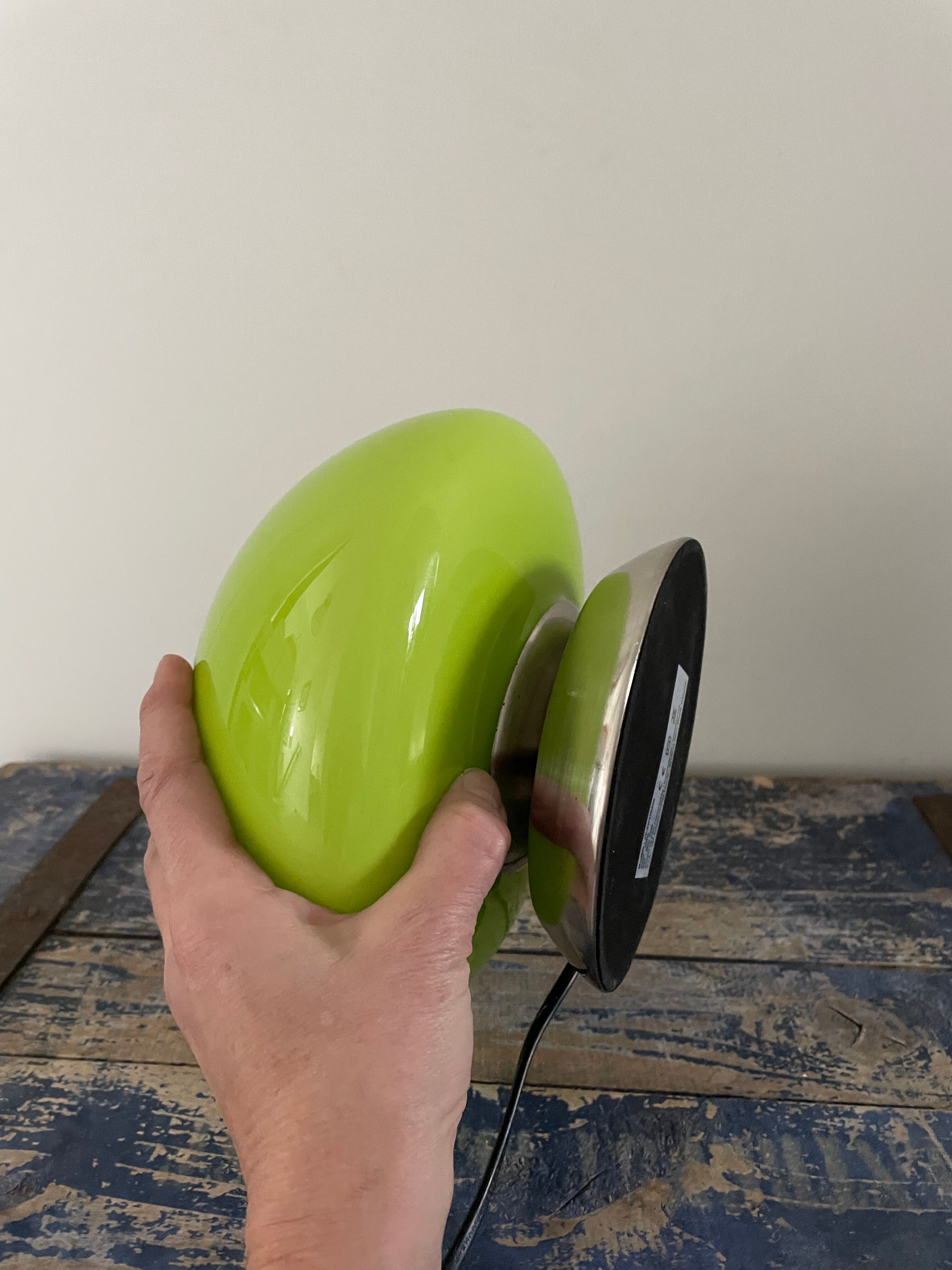 Green UFO touch touch mushroom lamp
